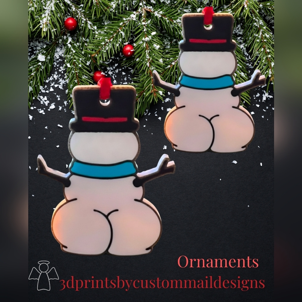 One 3dprinted Ornament